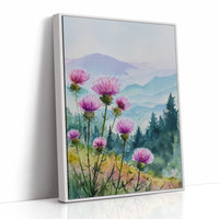 Blooming Hillsides in Morning Light