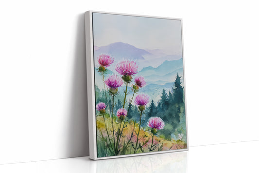 Blooming Hillsides in Morning Light