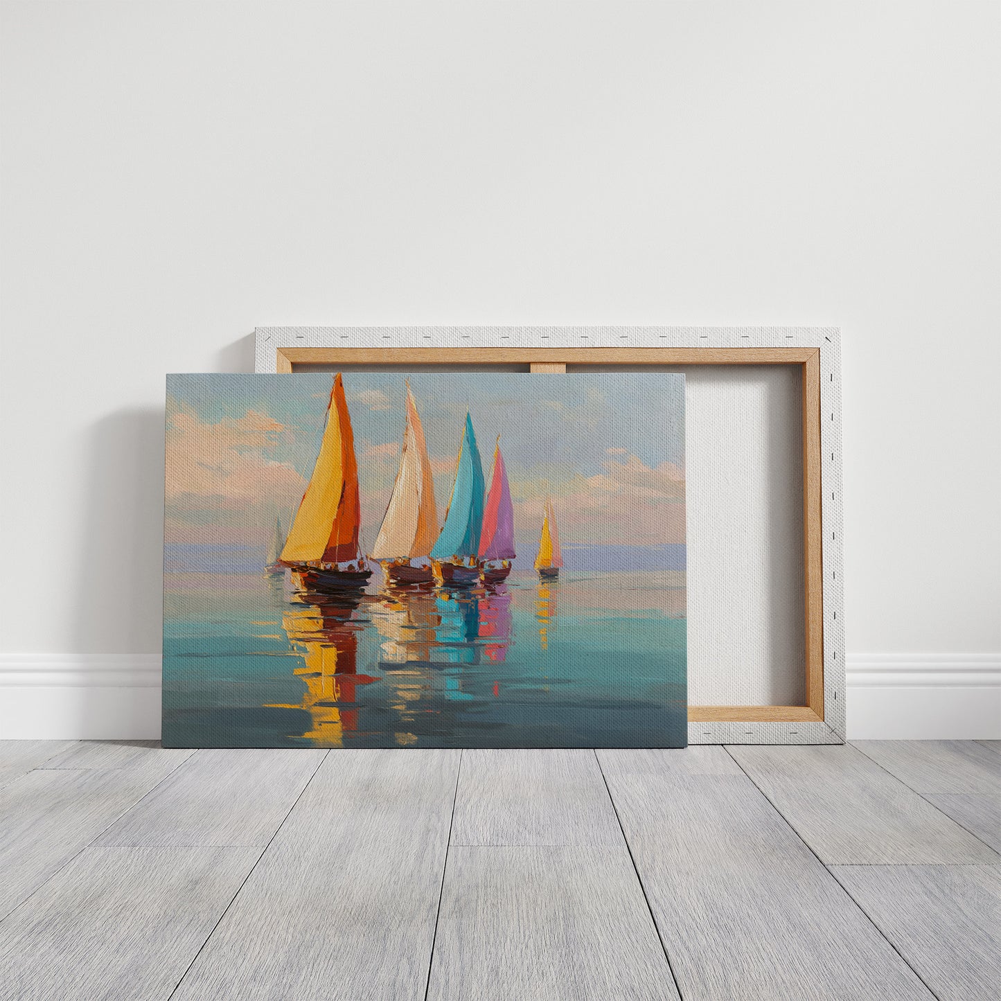 Sails Dance On Tranquil Waters