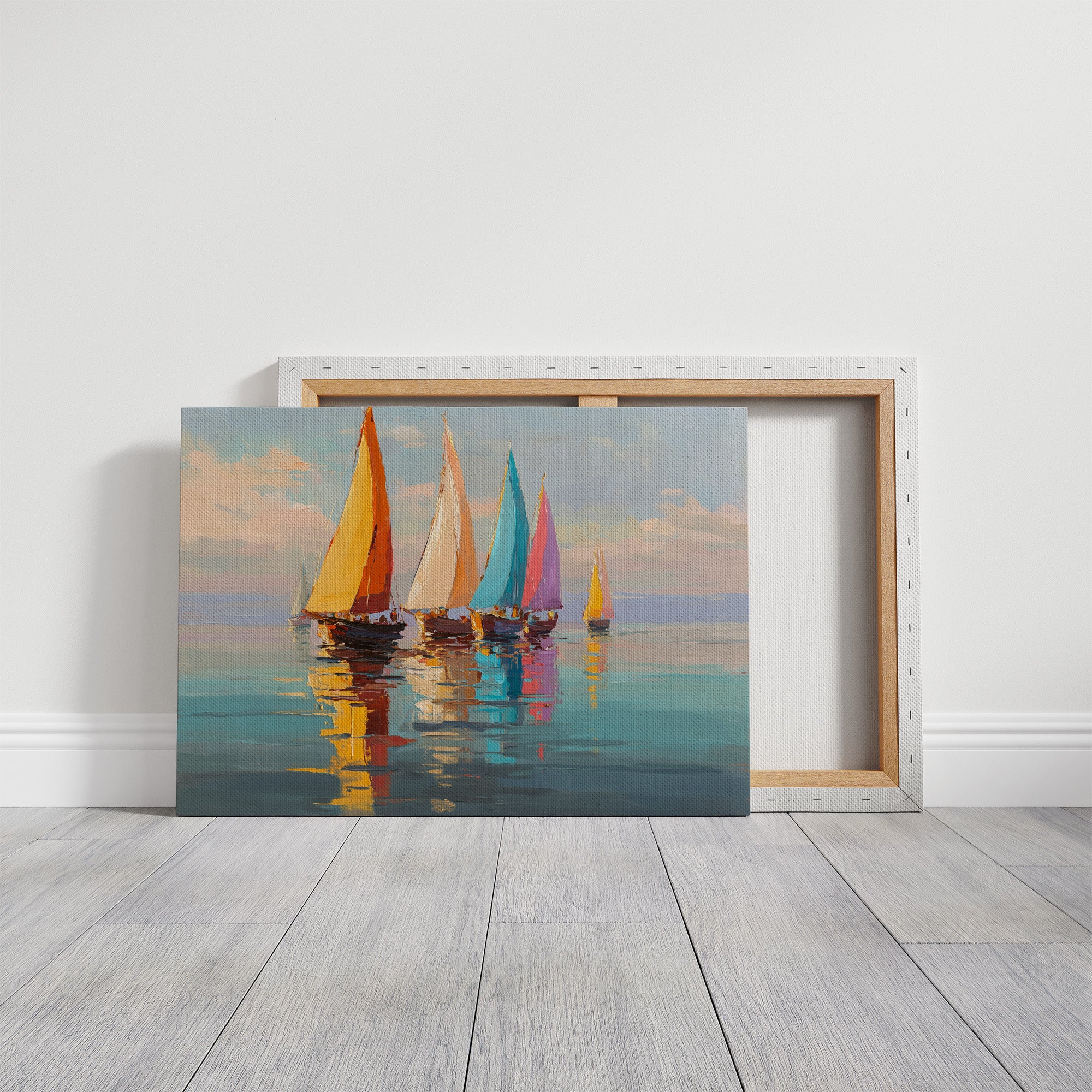 Sails Dance On Tranquil Waters