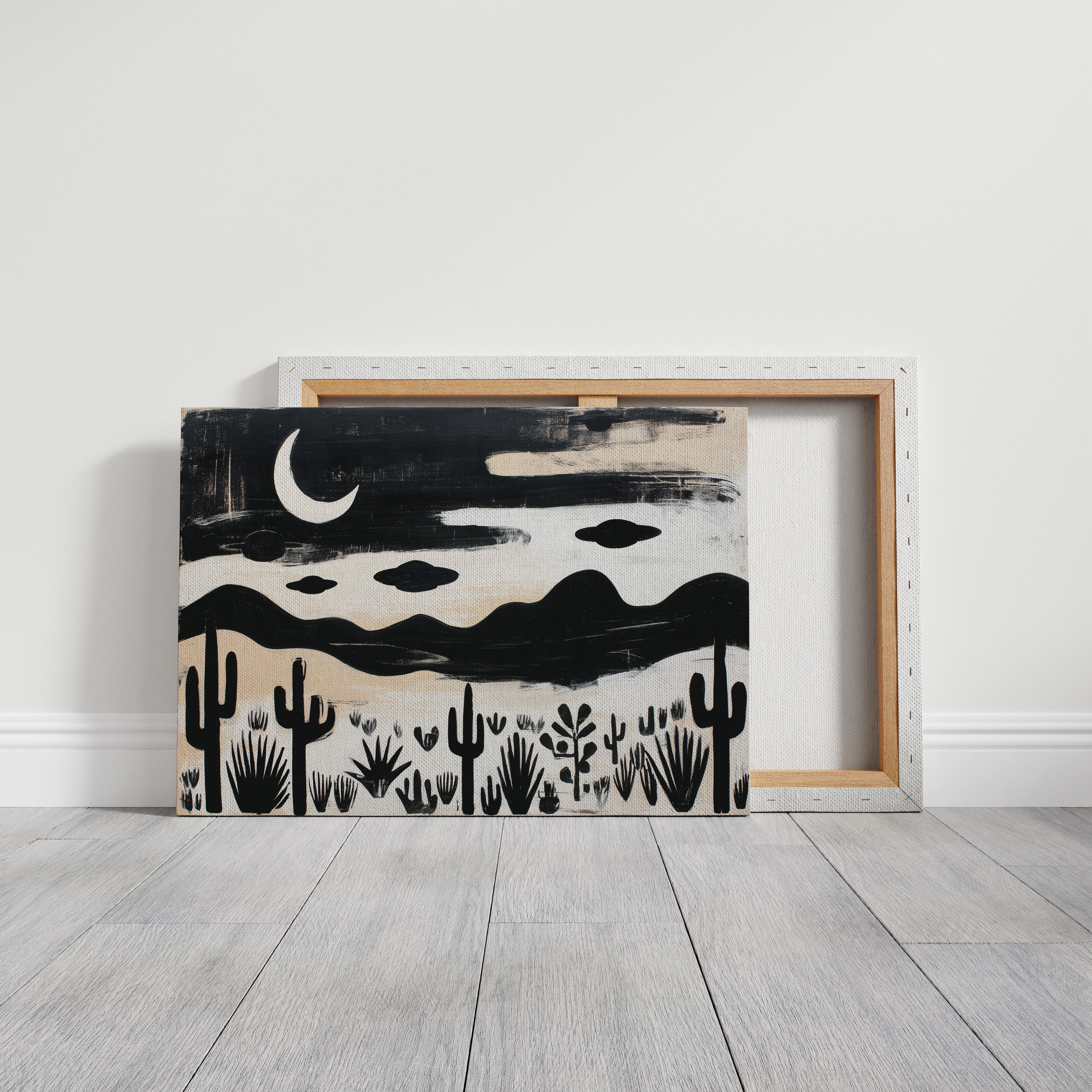 Midnight Cactus Sings Desert Lullabies