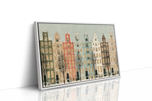 Amsterdam Gables in Snow