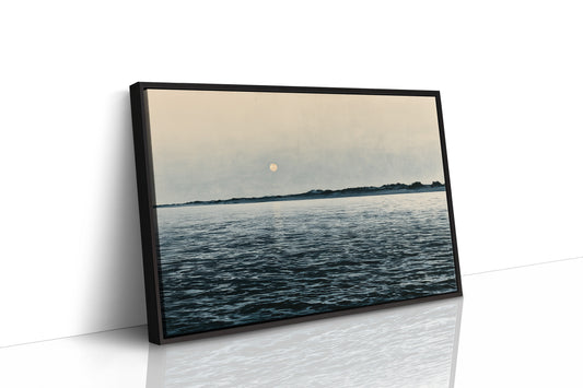 Moonrise Over Quiet Water
