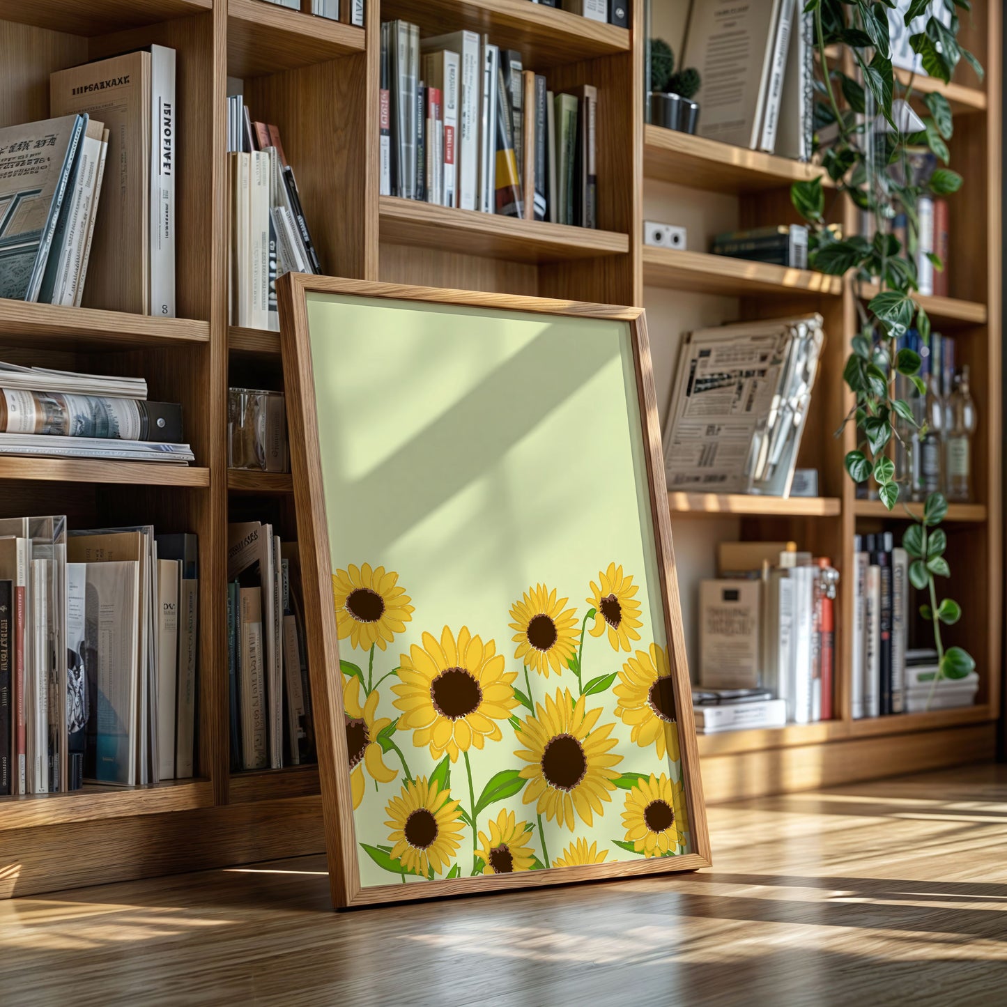 Sunlit Petals Meet Desert Wisdom