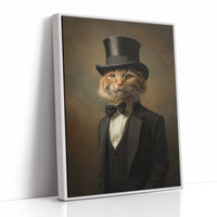 The Dapper Feline Connoisseur
