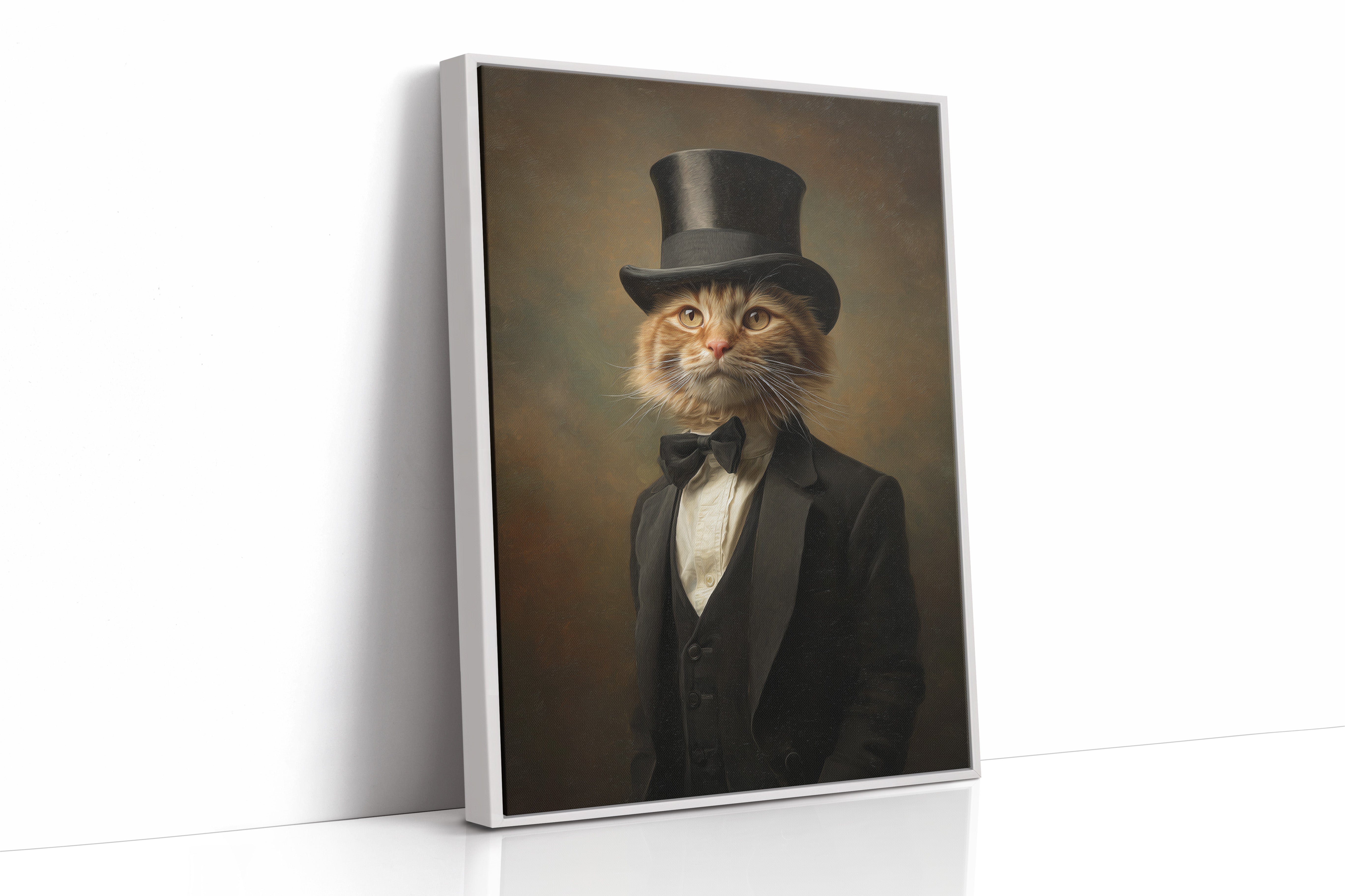 The Dapper Feline Connoisseur