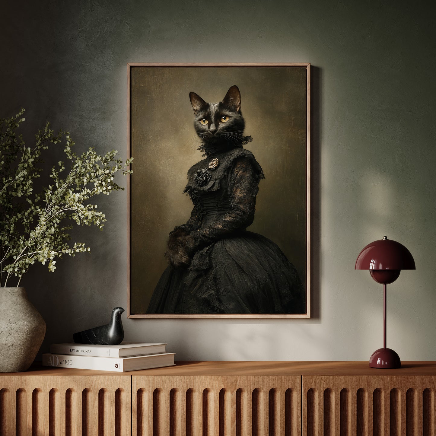 Elegance Woven in Midnight Threads