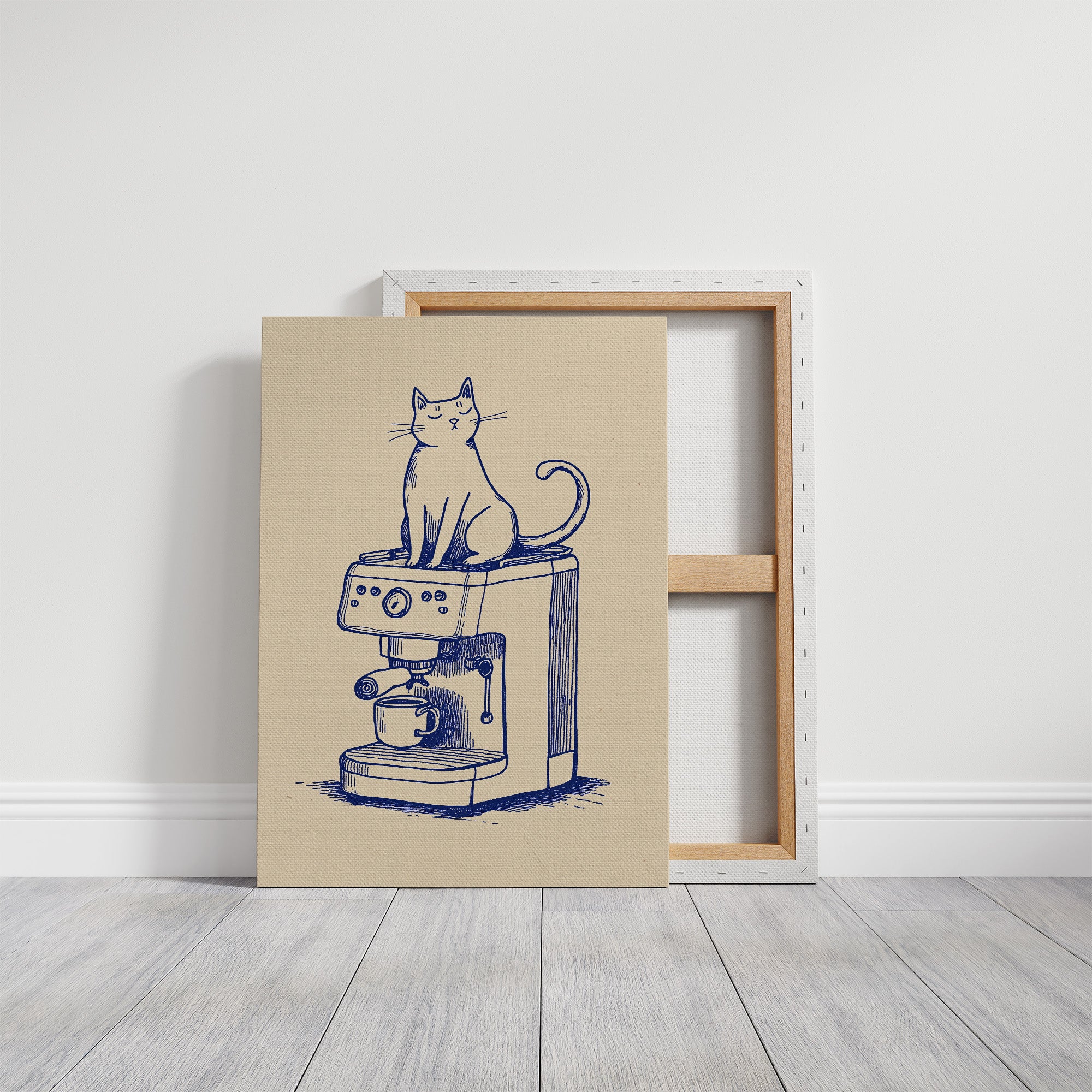 The Cat Who Claimed The Espresso Machine