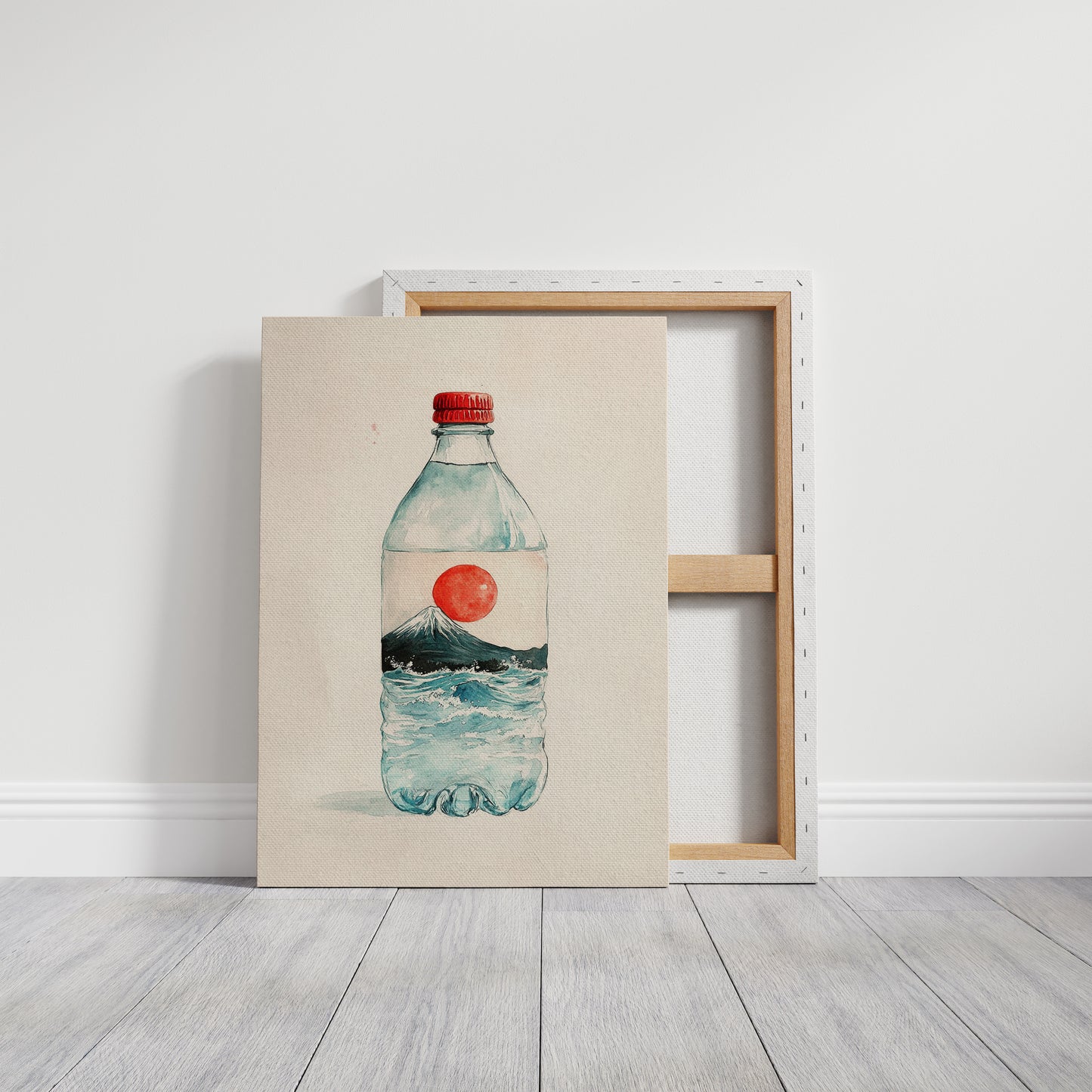 Mount Fuji Flows In Bottle
