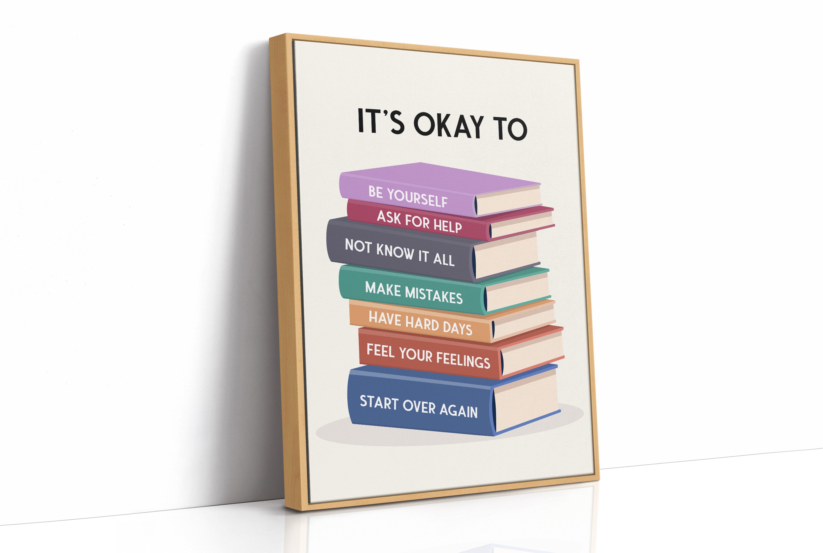 Its Okay To Stack Of Books