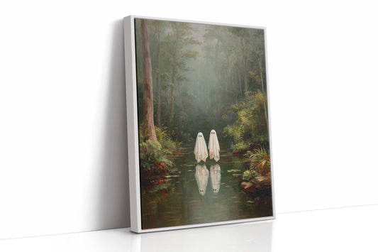 Ethereal Spirits in Misty Waters