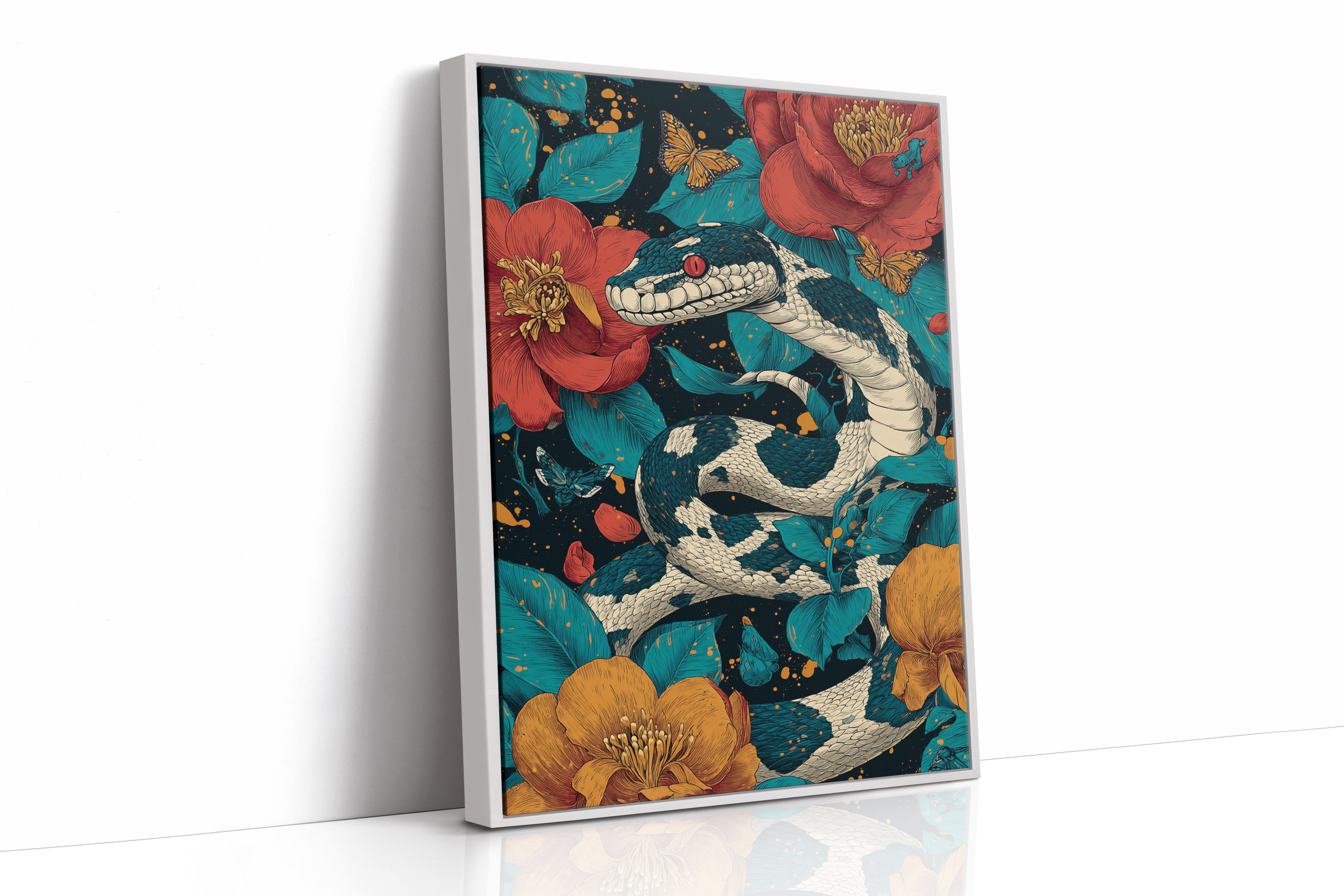 Beneath the Floral Canopy