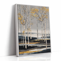Golden Leaves on Silent Waters