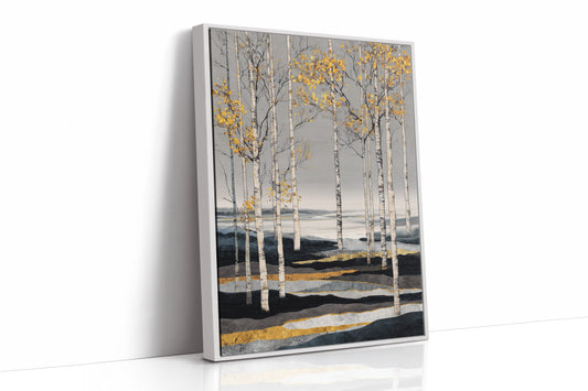 Golden Leaves on Silent Waters