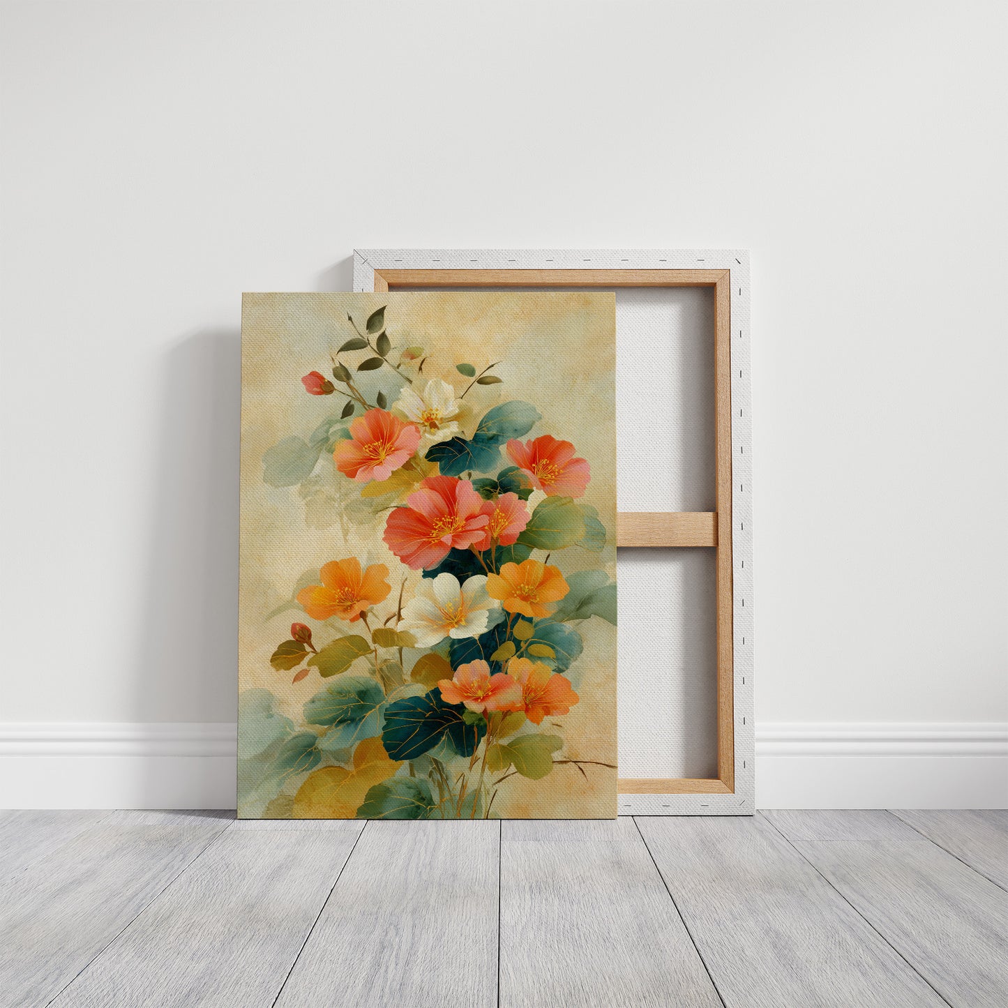 Coral Blooms Between Library Lines