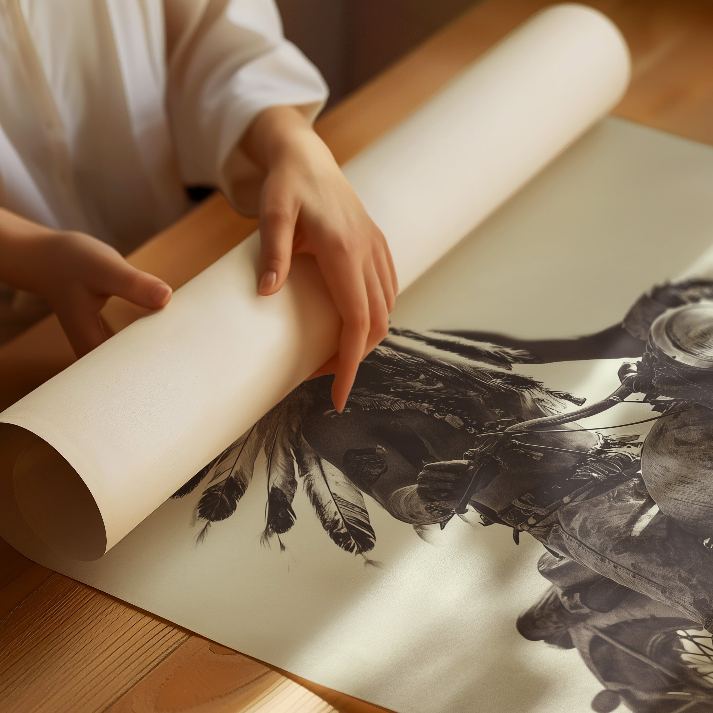 Iron Thunder Meets Ancient Feathers