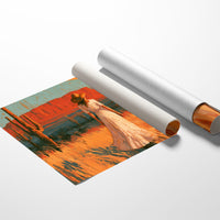 Homestead In Amber Light
