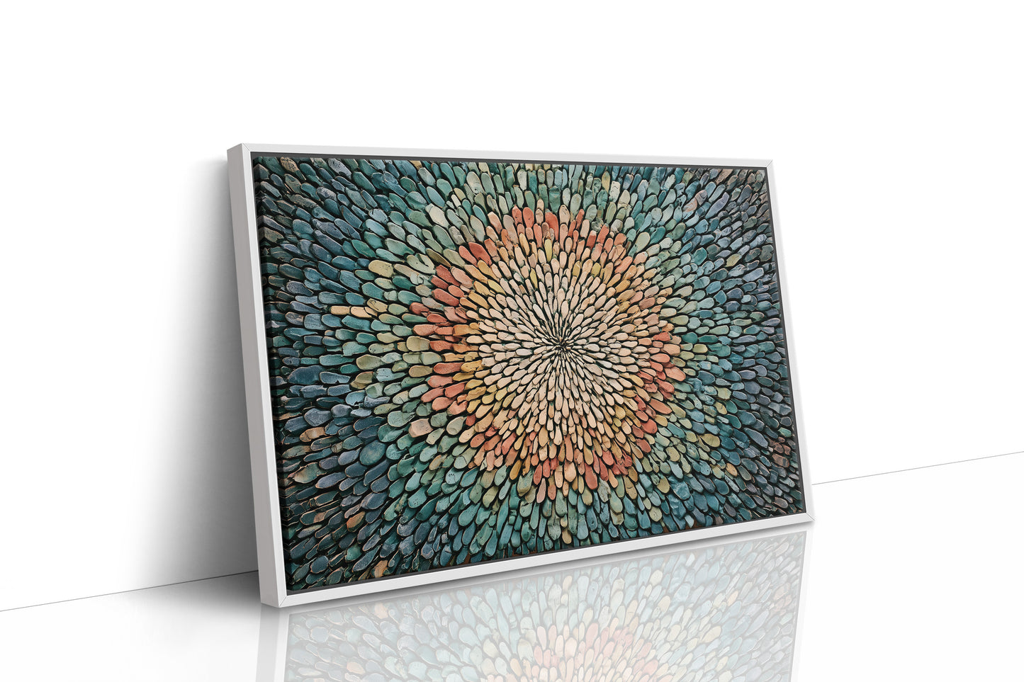 Petals Radiating Outward