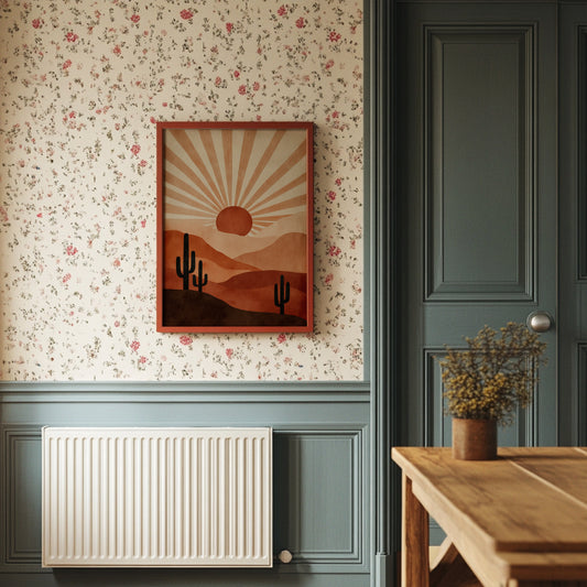 Desert Sun Paints Ancient Stories