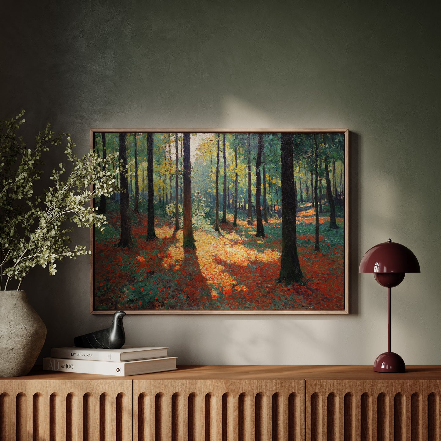 Autumn Light Dances Through Trees