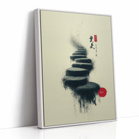 Stepping Stones Lead To Stillness