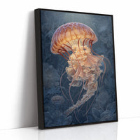 Luminous Dancer Of Ocean Depths