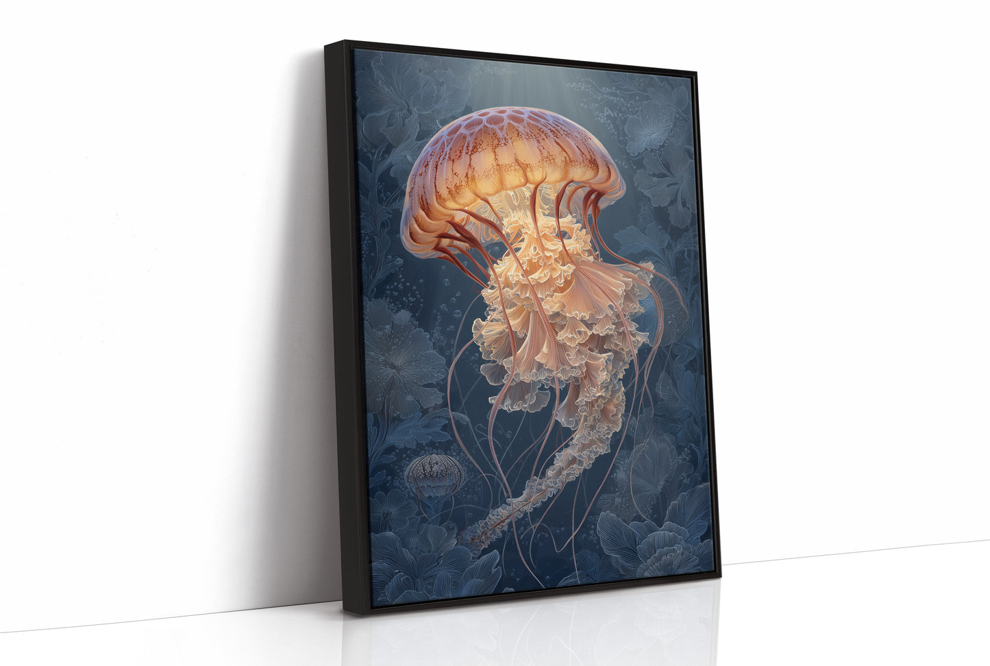 Luminous Dancer Of Ocean Depths