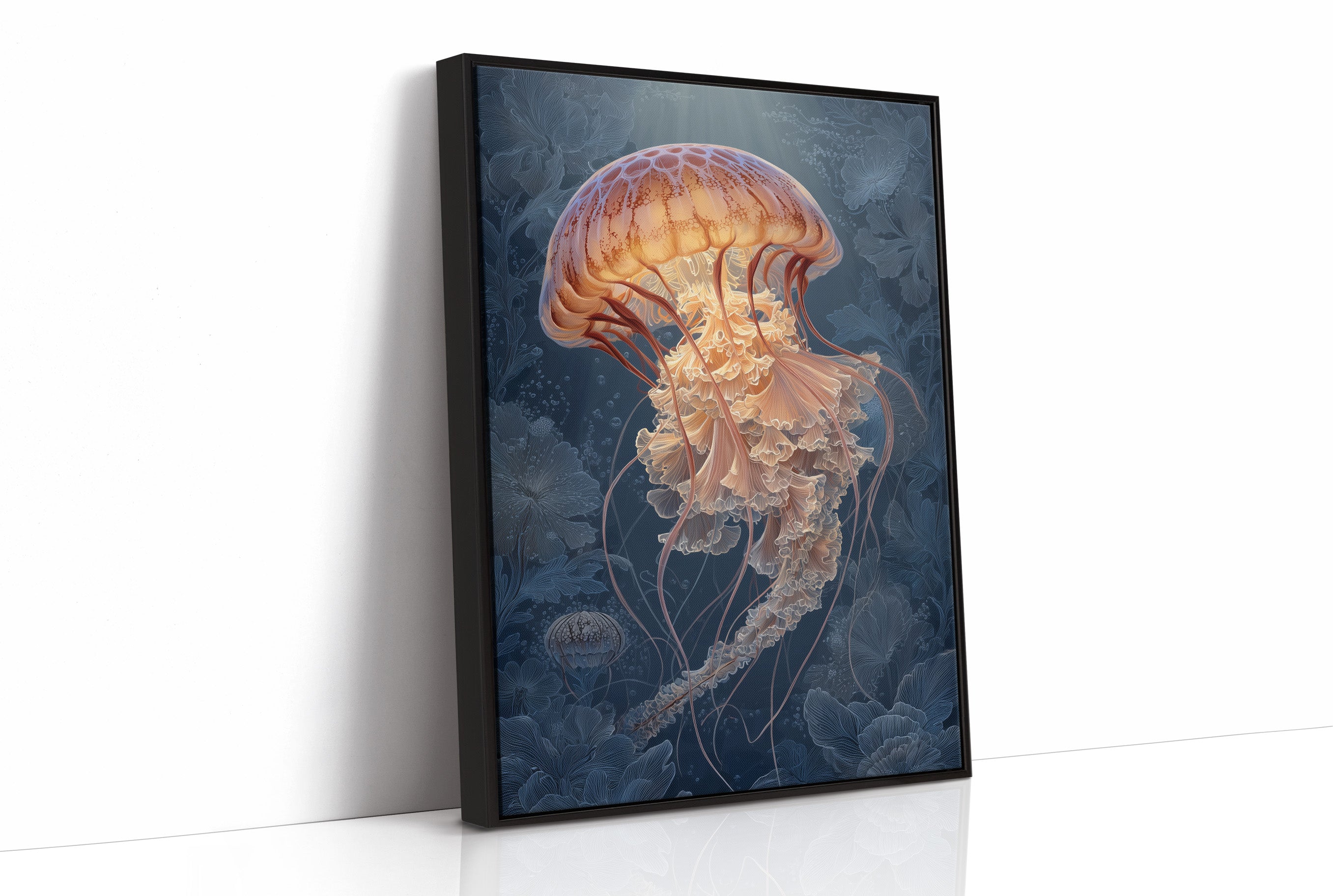 Luminous Dancer Of Ocean Depths