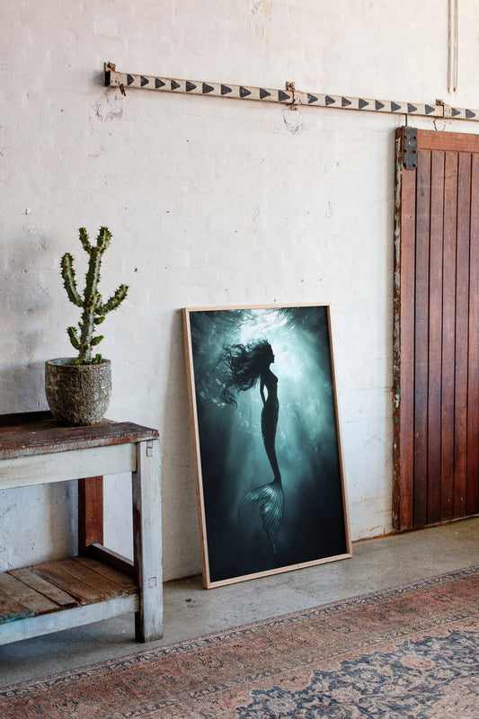 Dancer Beneath the Moonlit Waves