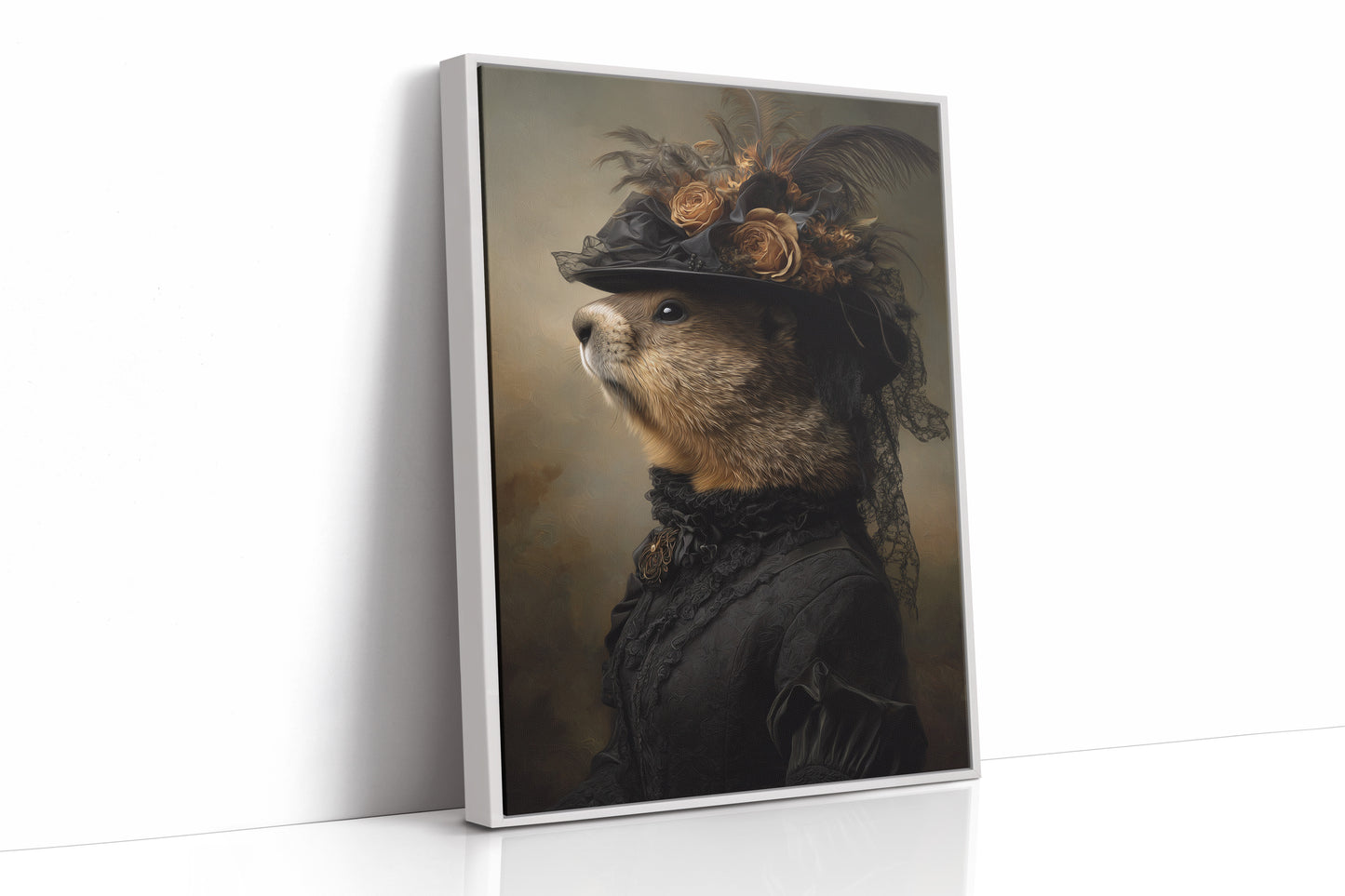 Elegance in Fur and Feathers