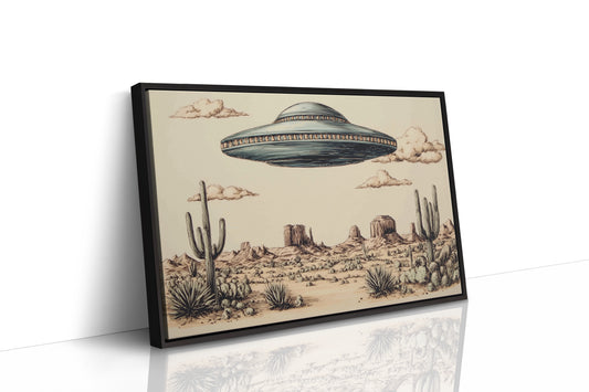 Desert Encounter Chronicles - UFO Over Monument Valley