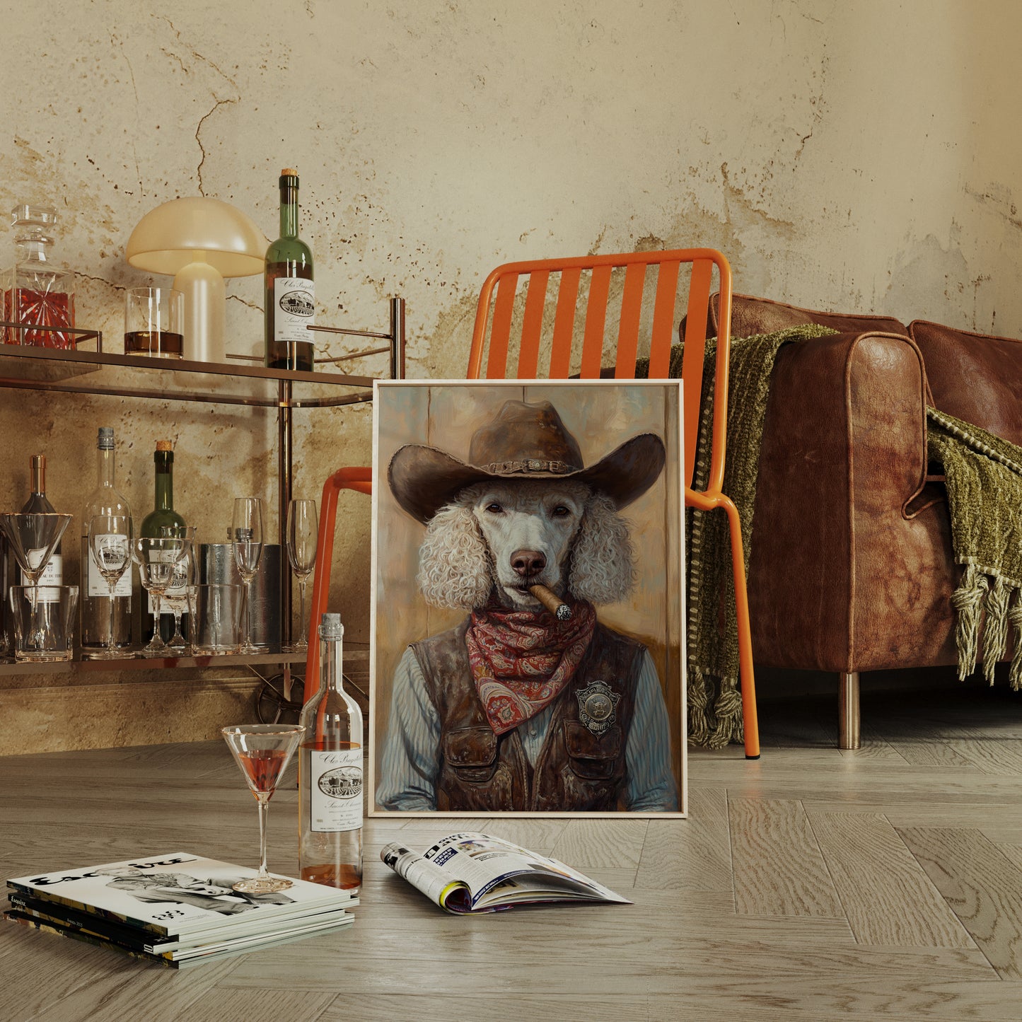 High Noon Poodle Sheriff