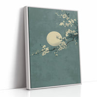 Cherry Blossoms Dance Under Moonlight