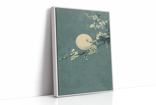 Cherry Blossoms Dance Under Moonlight