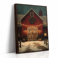 The Barn on Christmas Eve