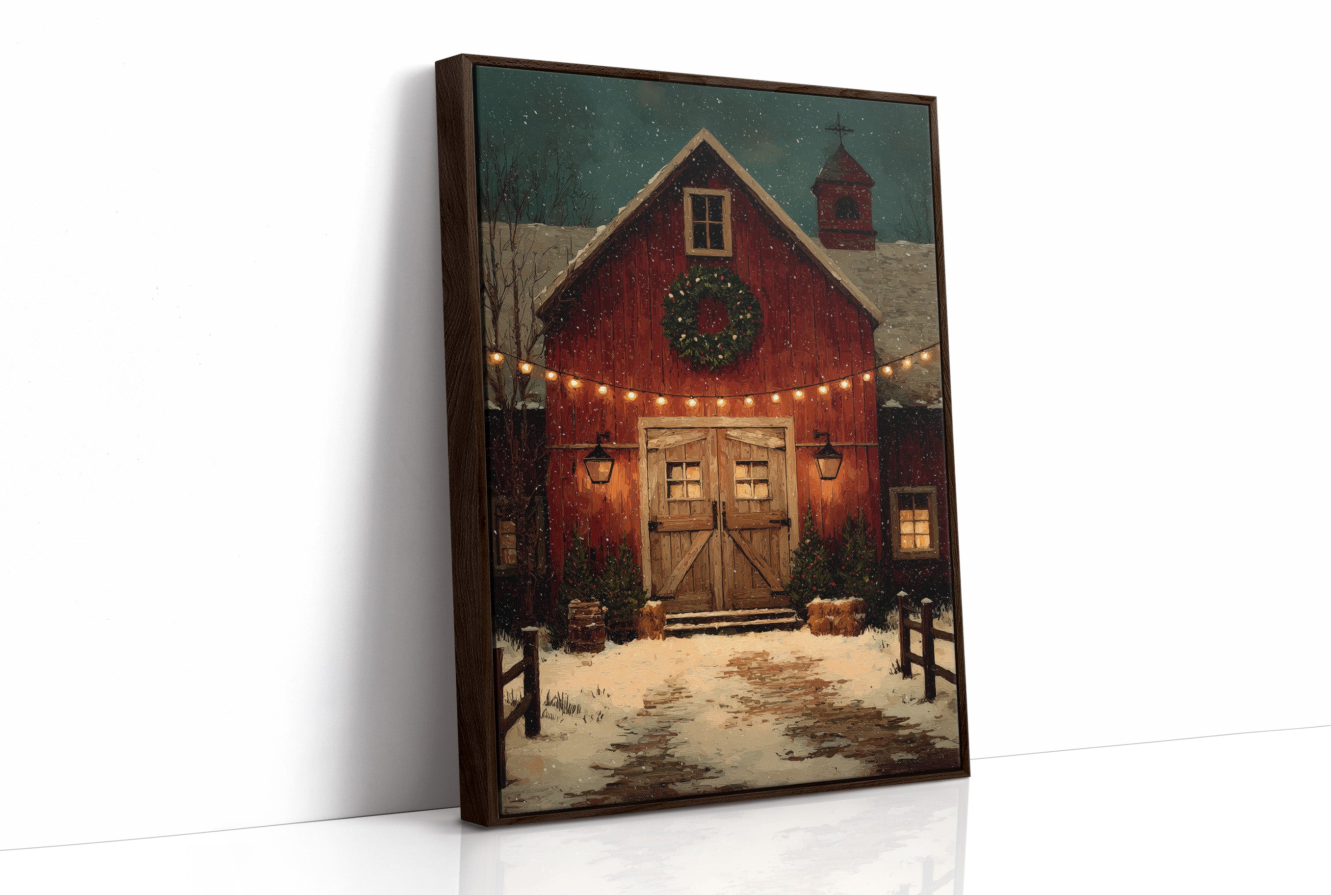 The Barn on Christmas Eve