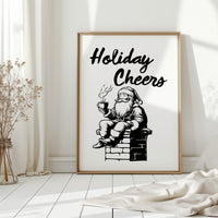 Santa Sips His Midnight Coffee Break