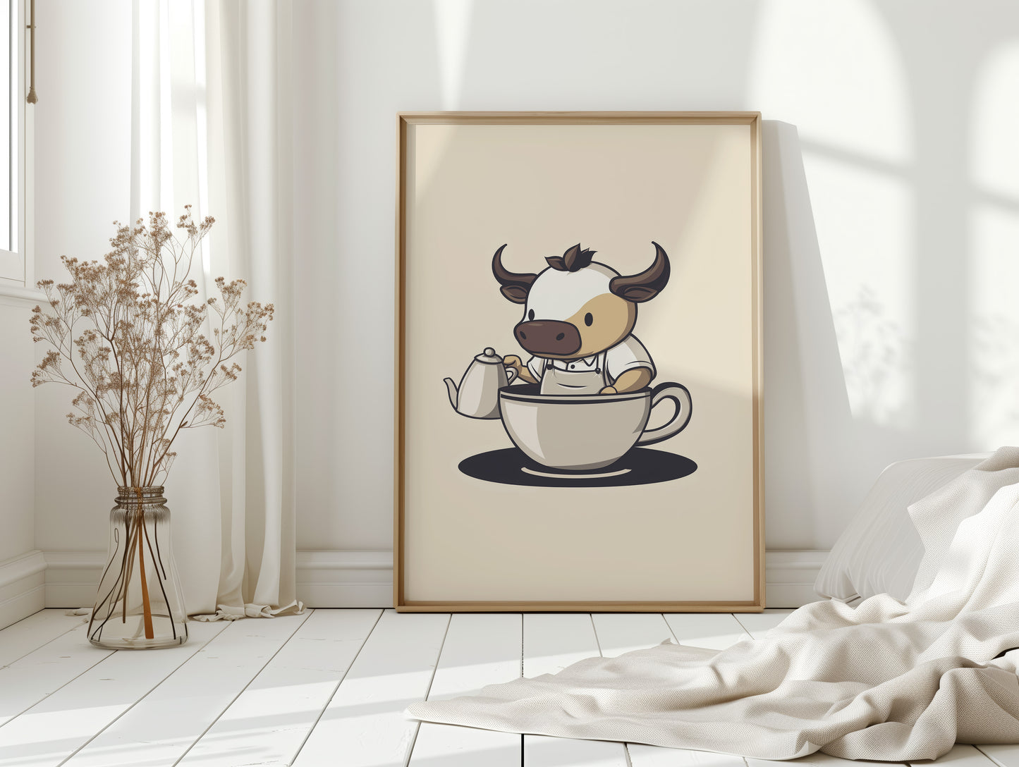 Teacup Barista Makes Morning Magic