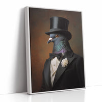 Dapper Feathers and Timeless Elegance