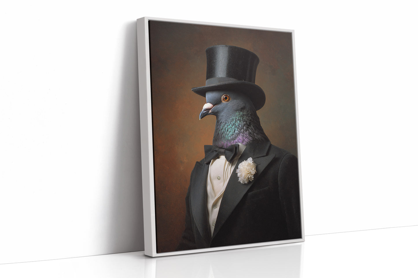 Dapper Feathers and Timeless Elegance