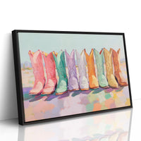 A Line of Colorful Journeys