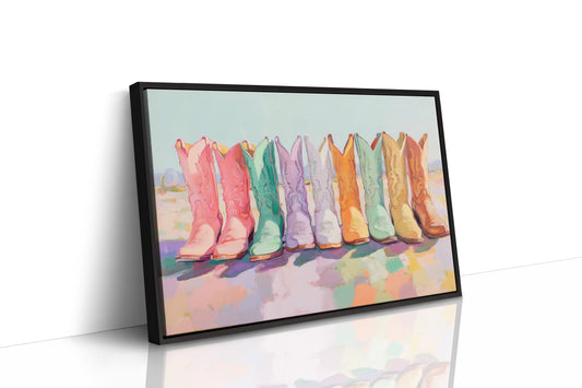 A Line of Colorful Journeys