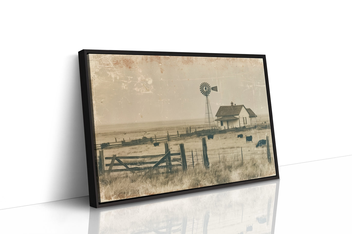Faded Homestead Morning