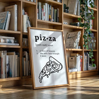 Dictionary Dreams Define Perfect Pizza