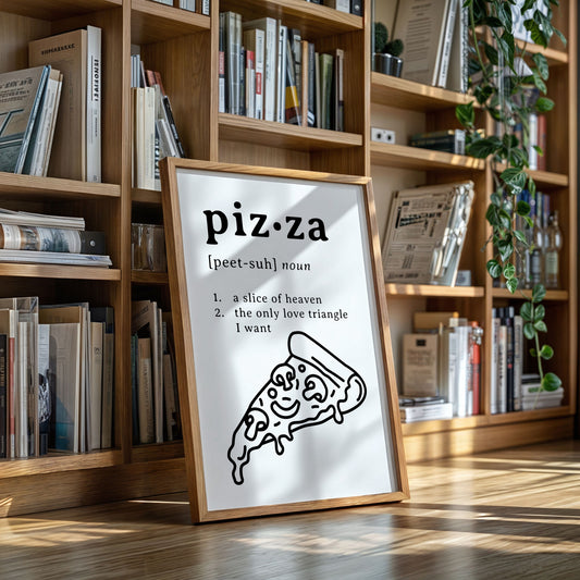 Dictionary Dreams Define Perfect Pizza