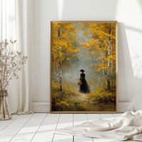 Autumn Path Leads Her Onward