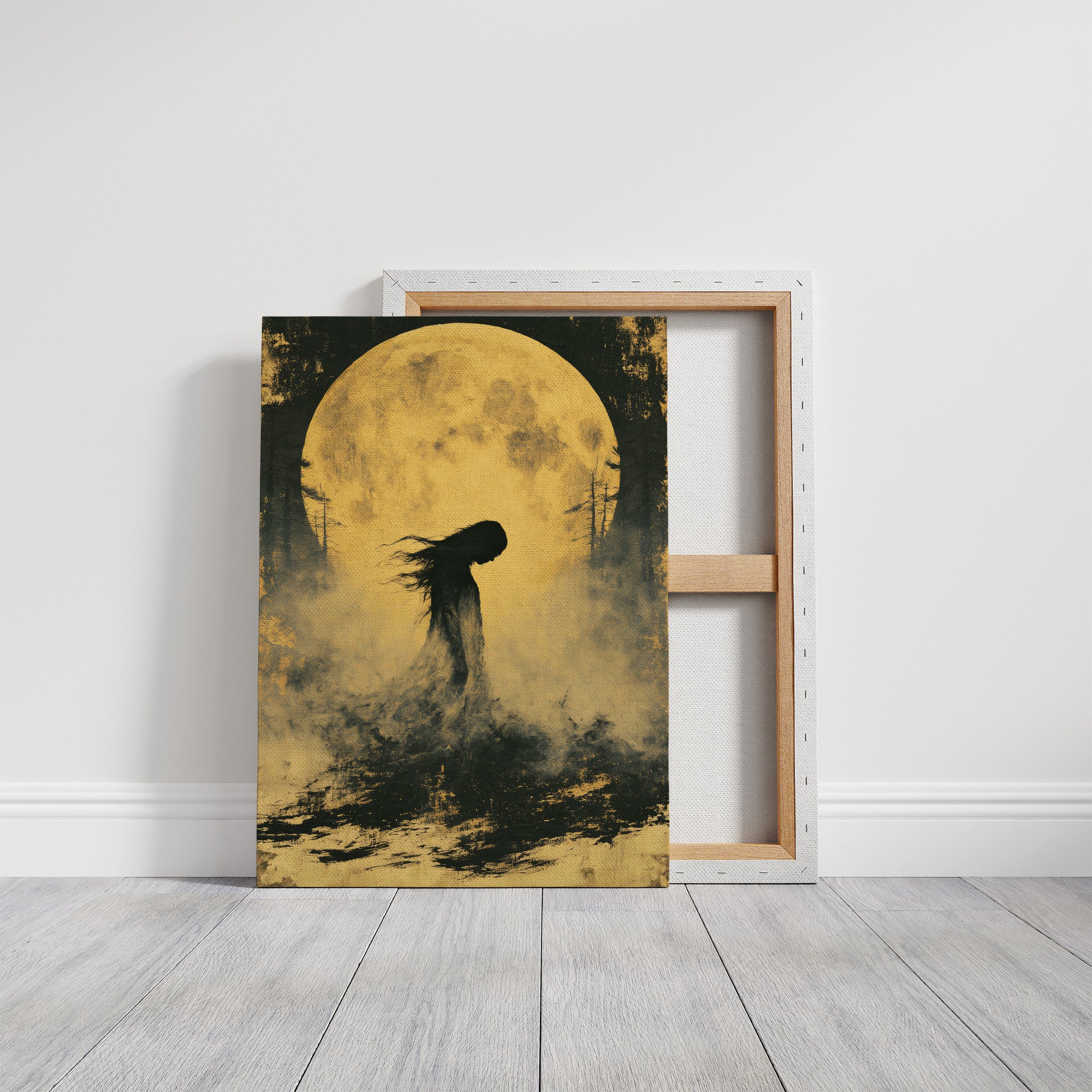 Windswept Under the Golden Moon