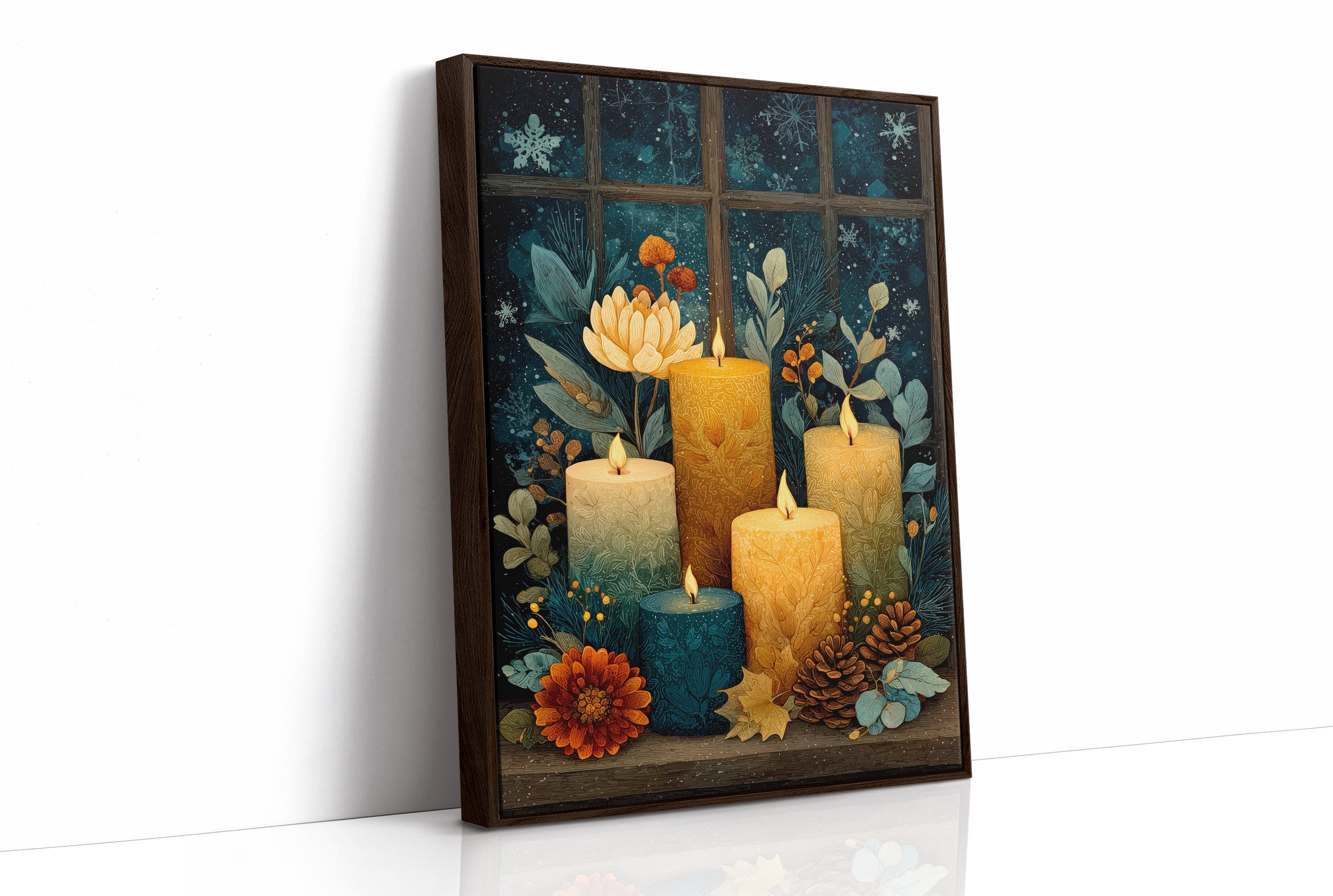 Candlelight at the Frosted Sill