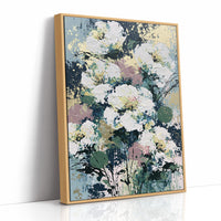 White Peonies in Sage & Slate