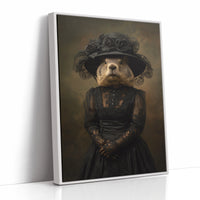Elegant Rodent in Victorian Attire